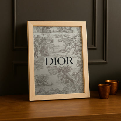Cadre photo Christian Dior - Gris