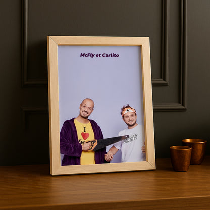 Cadre photo McFly et Carlito