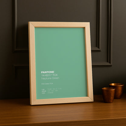 Cadre Photo Pantone - Neptune Green