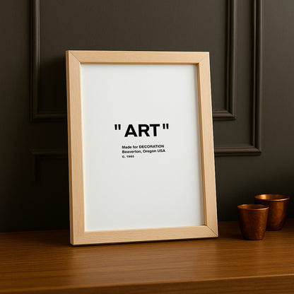 Cadre photo Off-White "Art"
