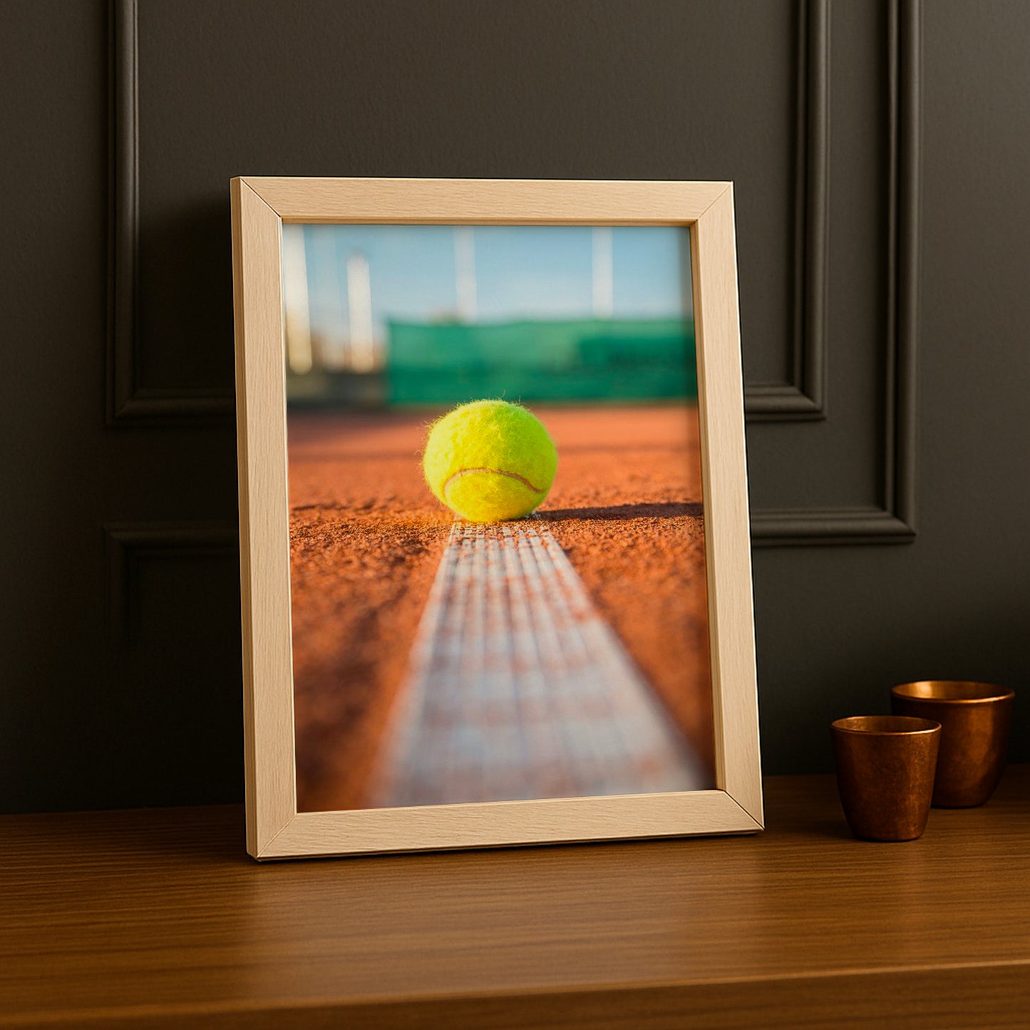 Poster Photo Tennis - Ligne