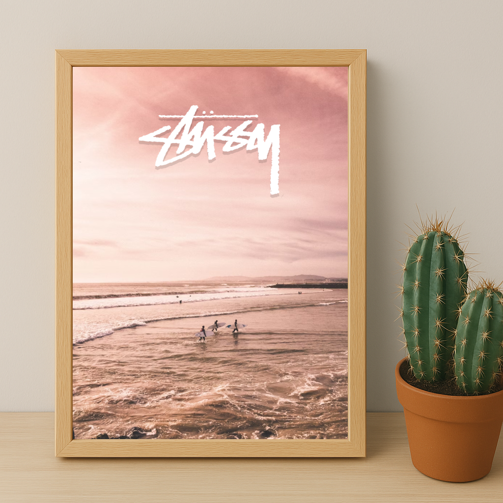Stüssy - Pink Sky
