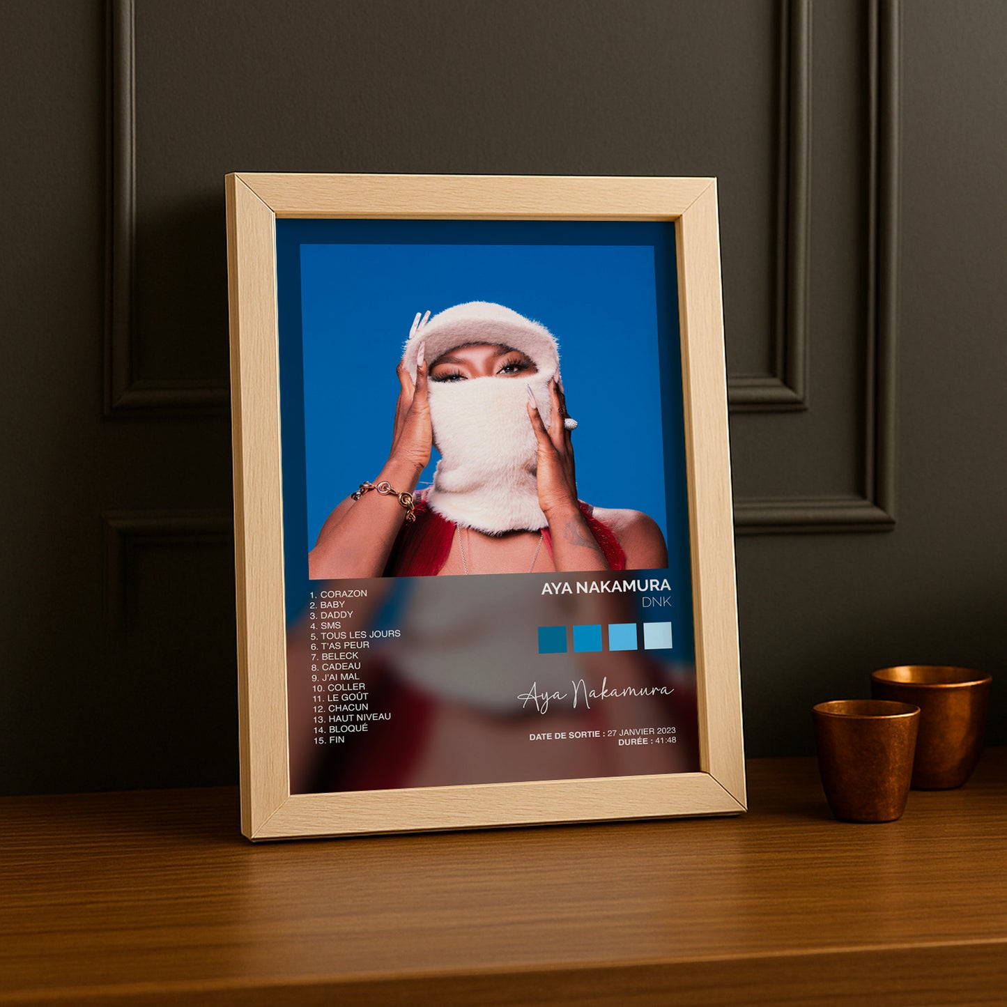 Cadre photo Album DNK d'Aya Nakamura