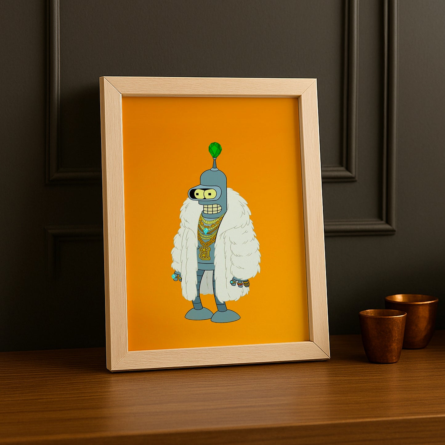 Cadre Photo Futurama - Bender Bling-Bling