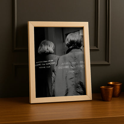 Cadre photo Comme des garçons