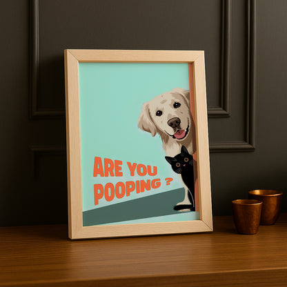 Chien Are You Pooping ? - Poster
