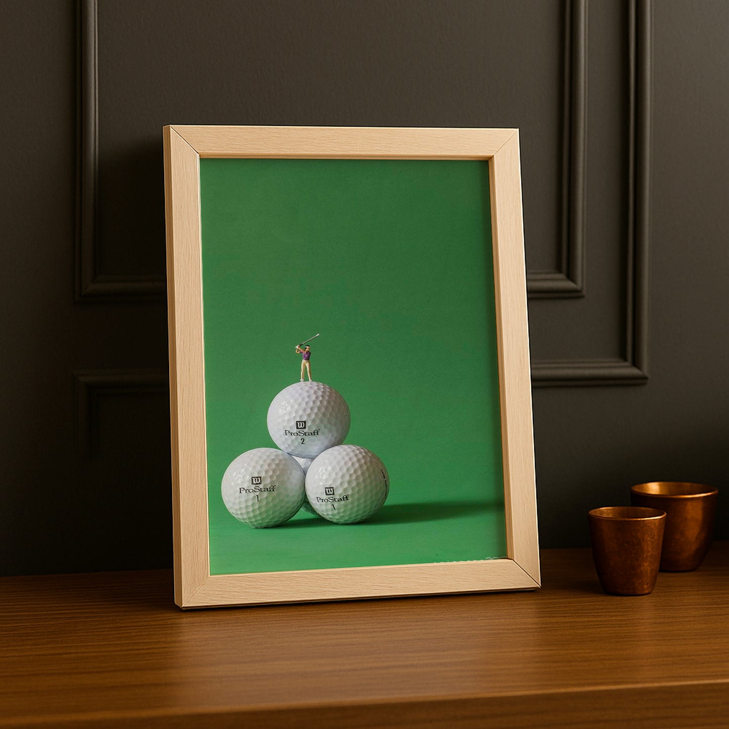 Cadre Photo Golf - Illustration