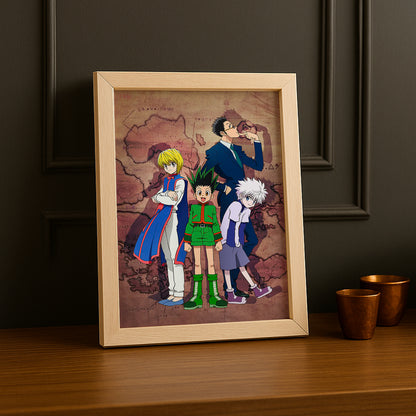 Cadre Photo Hunter x Hunter - Core Four