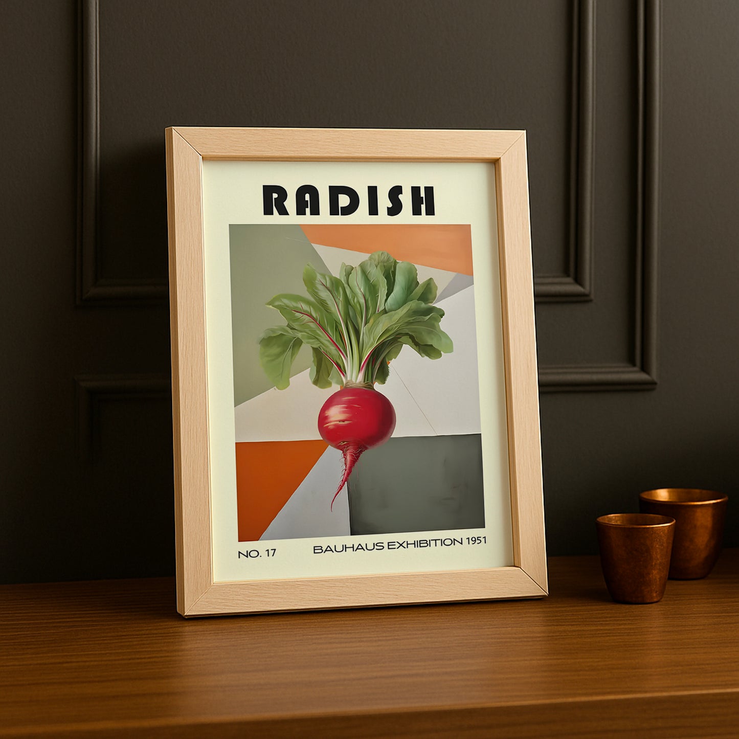 Cadre photo Bauhaus Radish