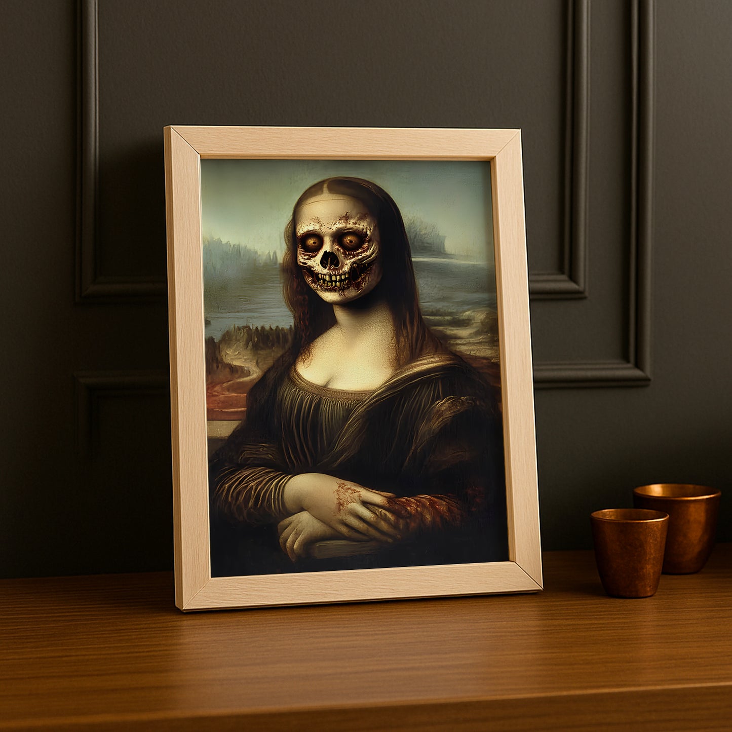 Cadre photo Mona Lisa La Joconde Monster