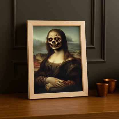 Cadre photo Mona Lisa La Joconde Monster