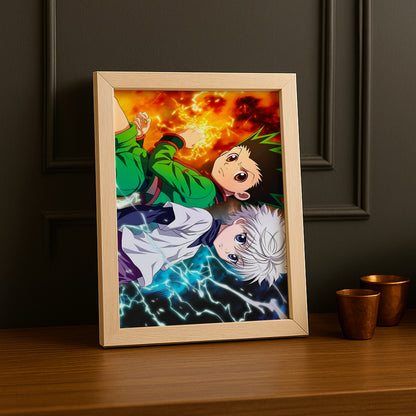 Cadre Photo Hunter x Hunter - Kirua x Gon Energy