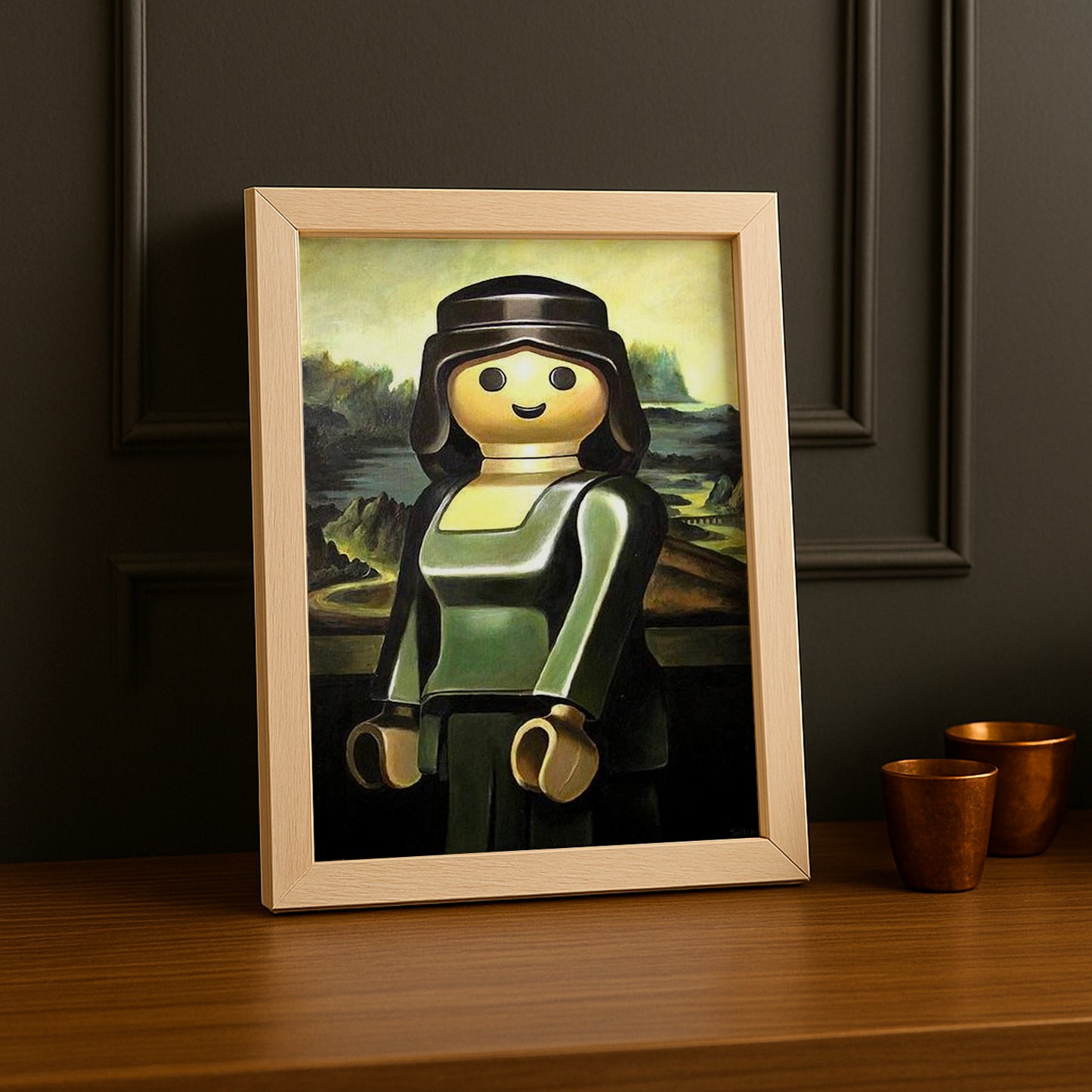 Cadre Photo Mona Lisa - Lego