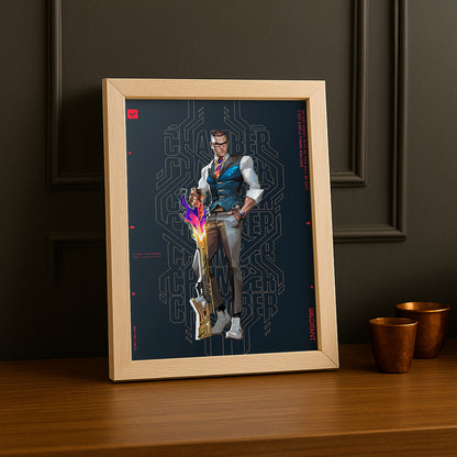 Cadre Photo Valorant - Chamber