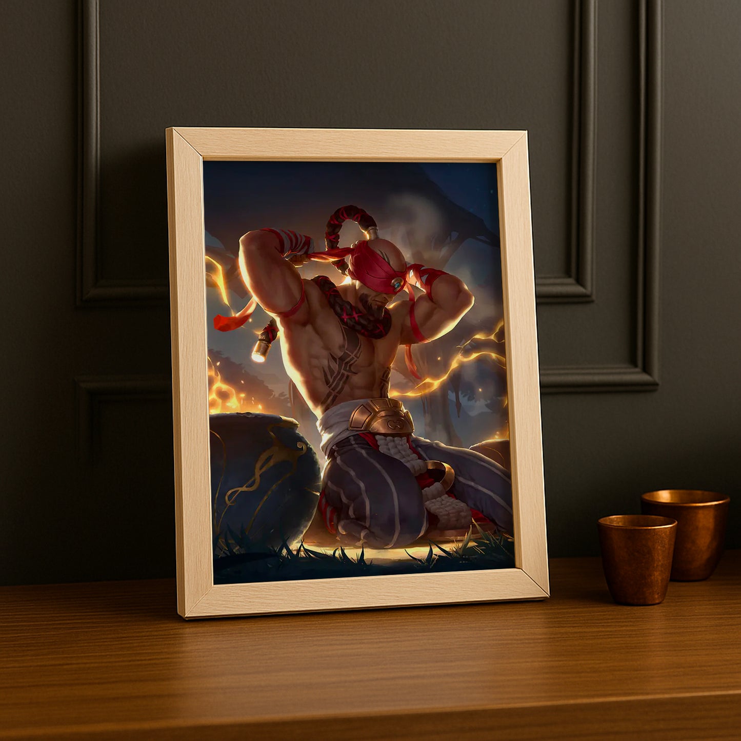 Cadre Photo League of Legends - Lee Sin