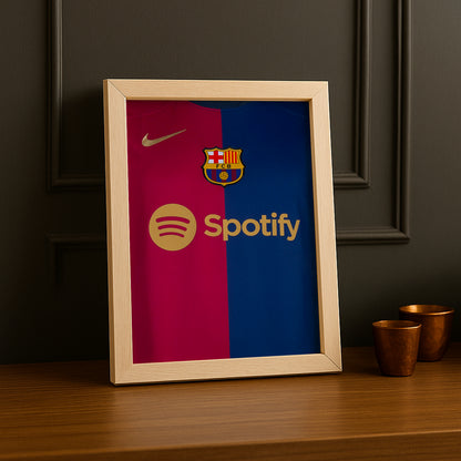 FC Barcelona 2025 Trikot-Fotorahmen