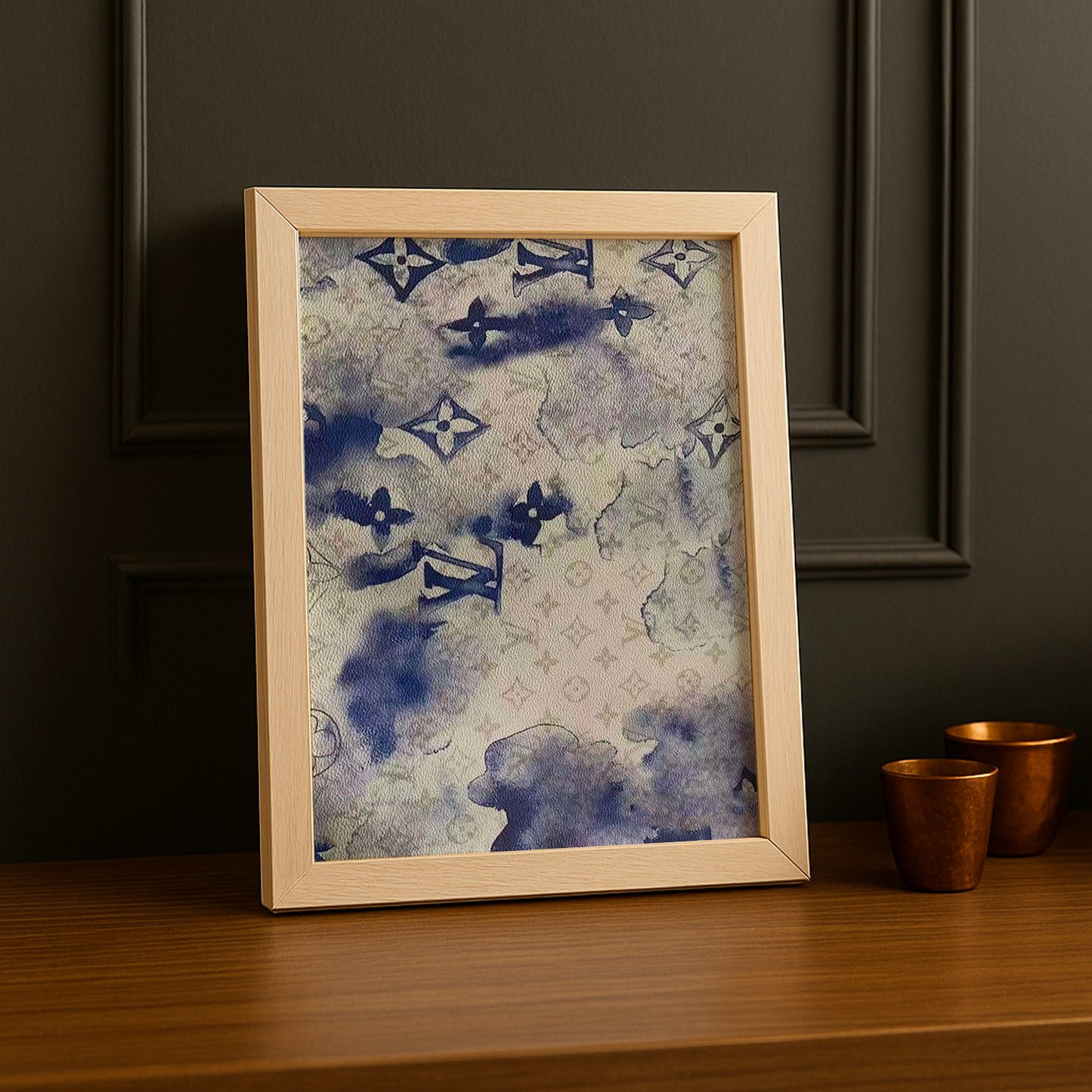 Cadre photo Louis Vuitton Encre