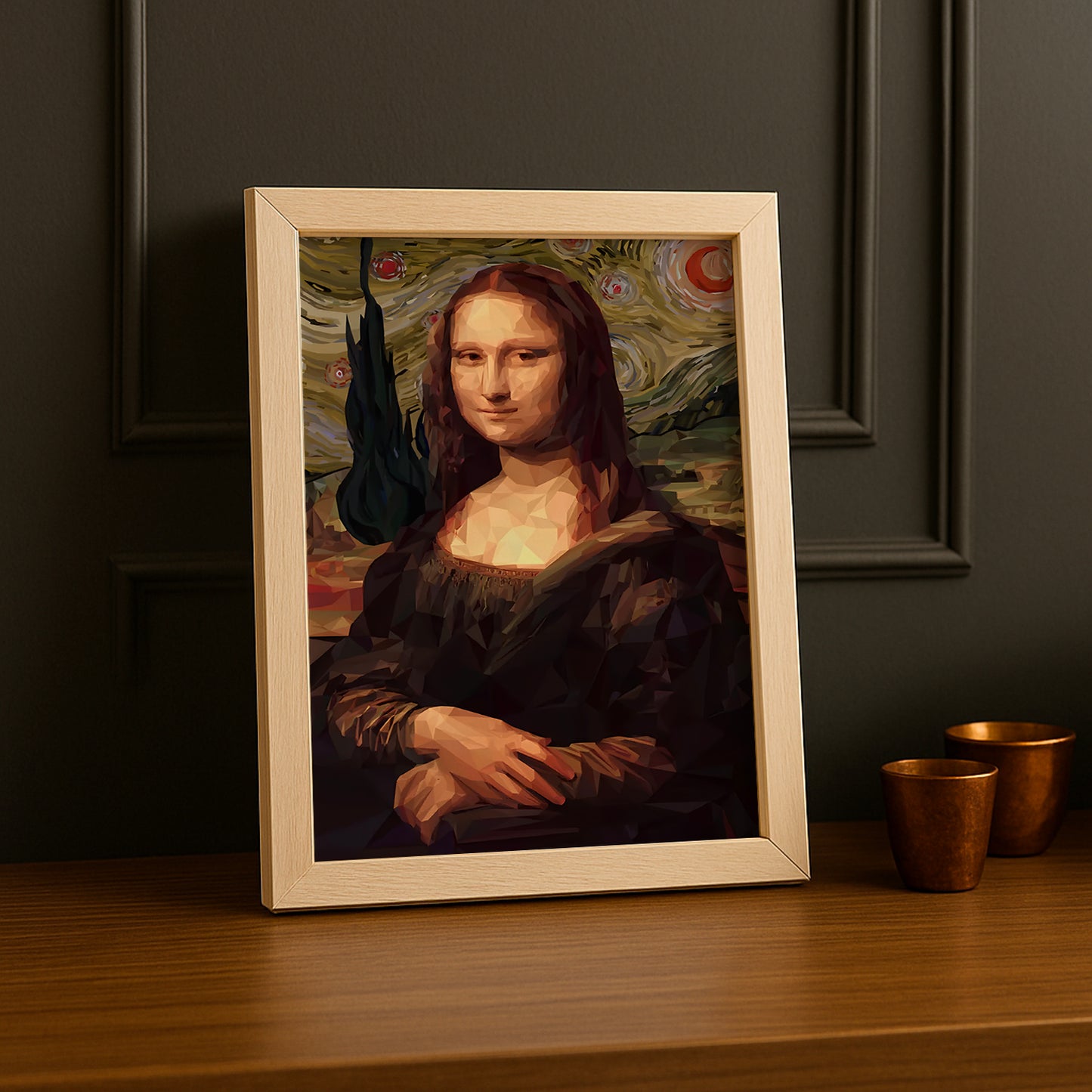 Cadre photo Mona Lisa La Joconde