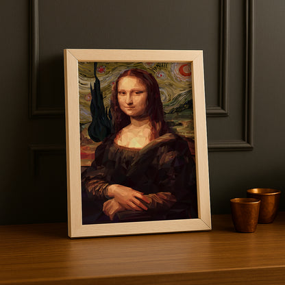 Cadre photo Mona Lisa La Joconde