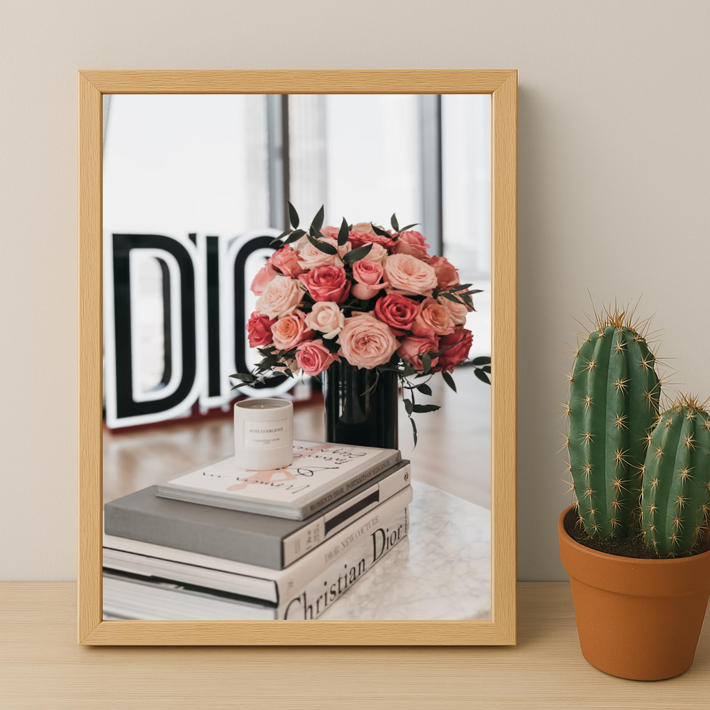 Cadre photo Dior Flowers