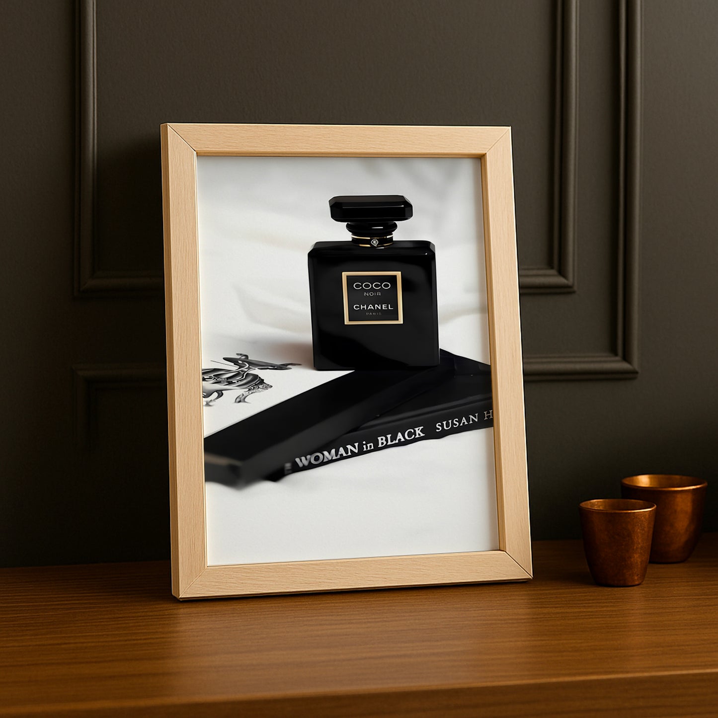 Poster Photo Chanel - Coco Noir