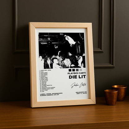 Cadre photo Carti Die Lit