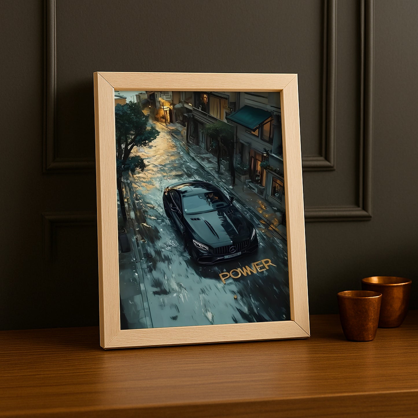 Mercedes AMG GT - Poster