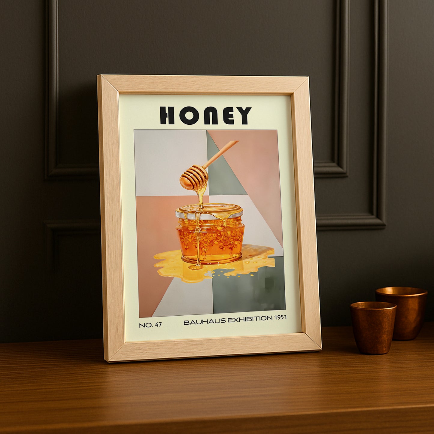 Cadre photo Bauhaus Honey