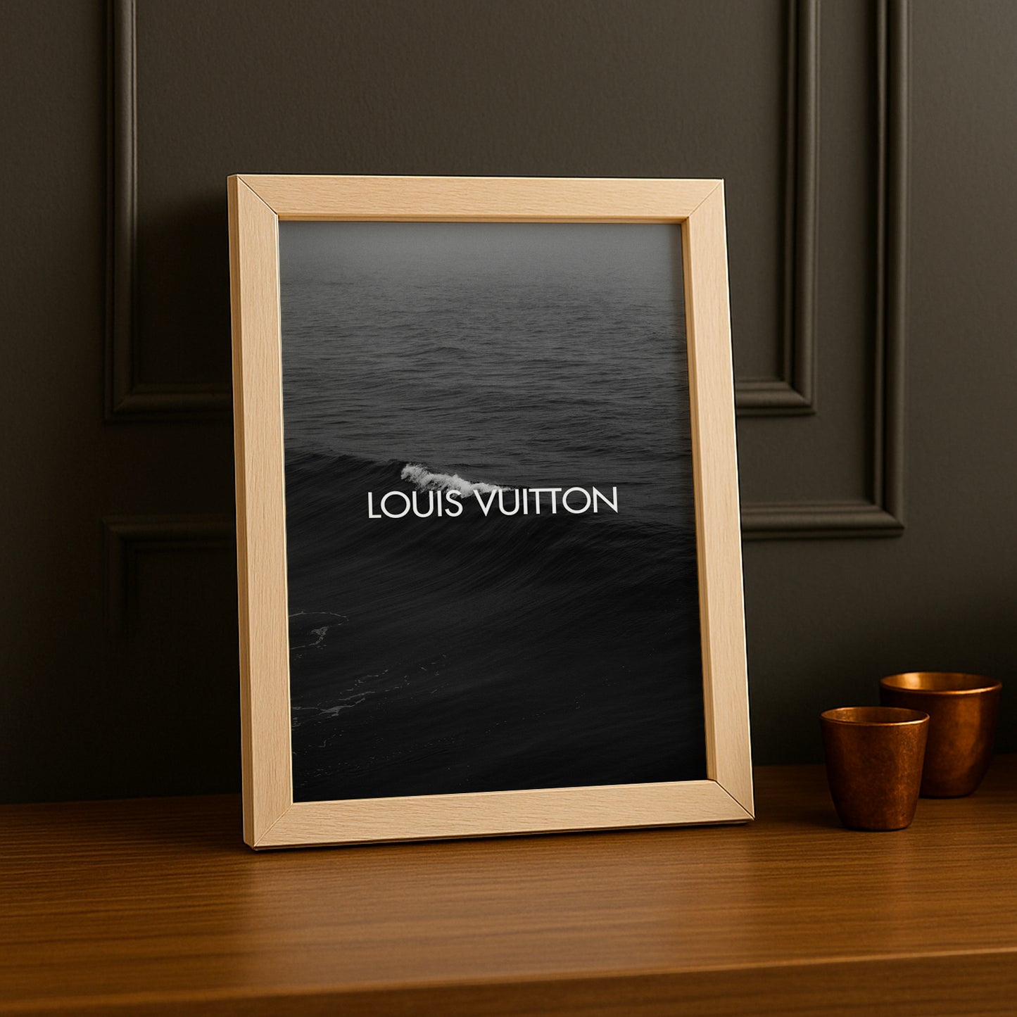 Cadre photo Louis Vuitton - Vague