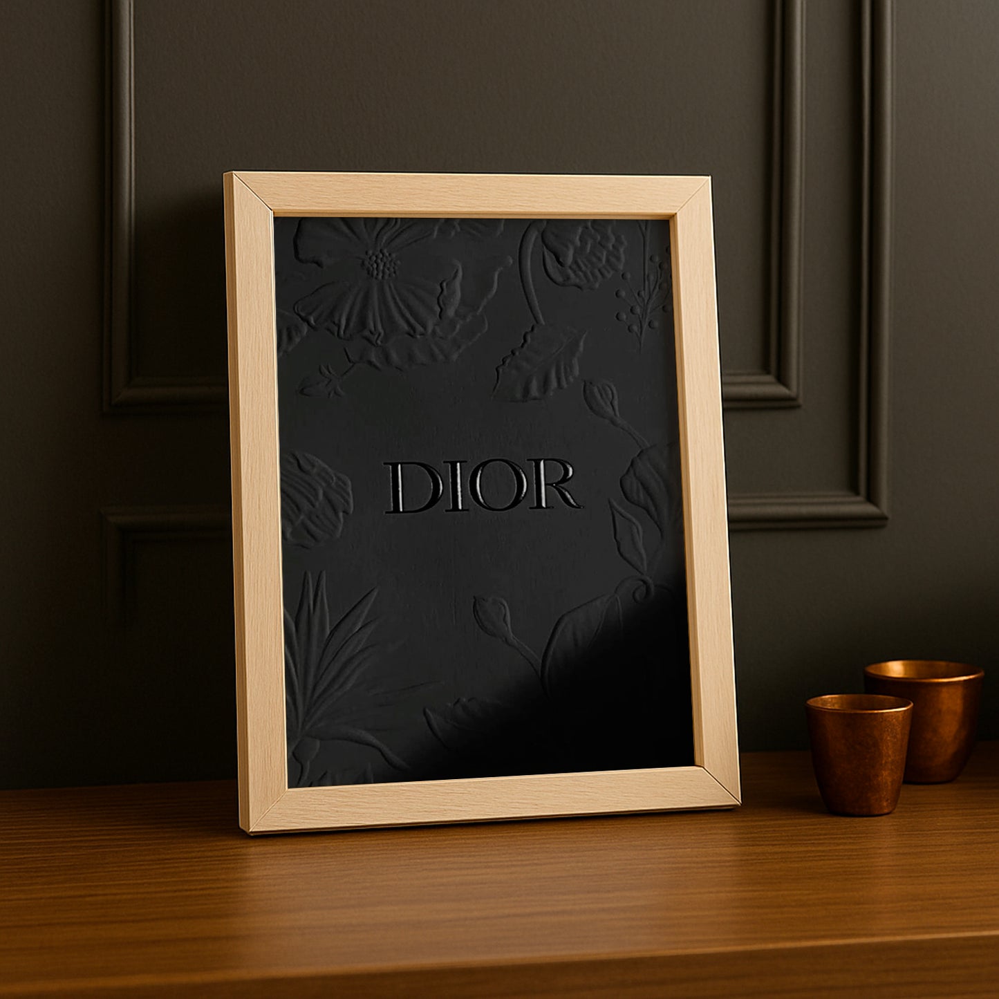Cadre photo Christian Dior - Noir