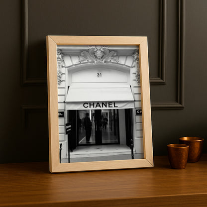 Poster Photo Chanel - Shop