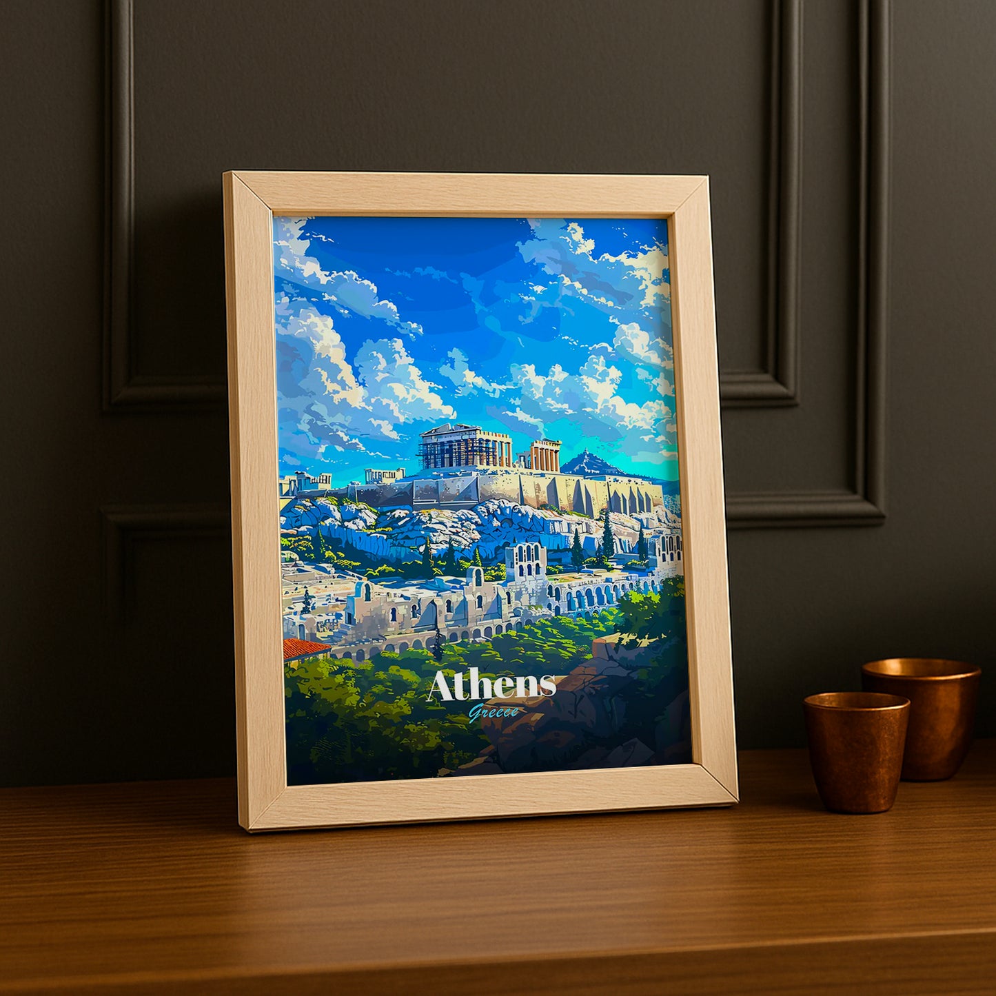 Cadre photo Athens Greece