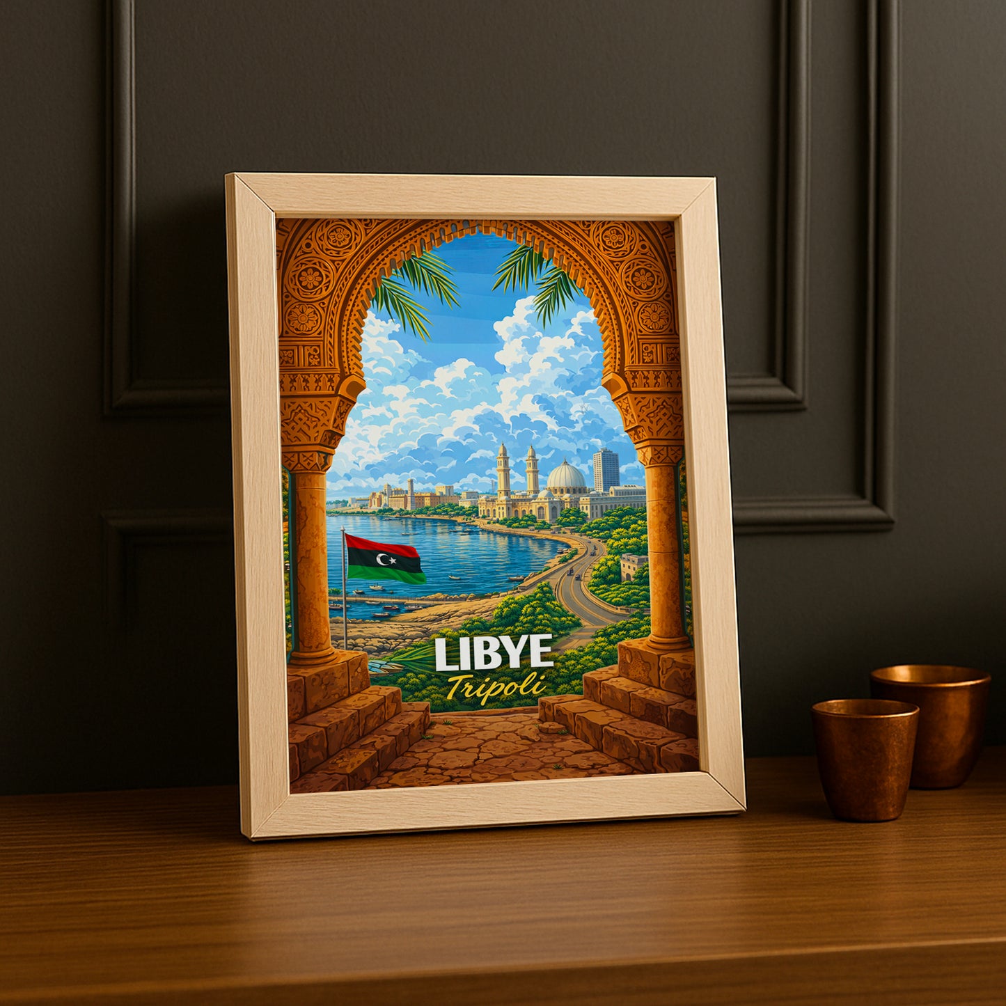 Cadre Photo Afrique - Lybie Tripoli