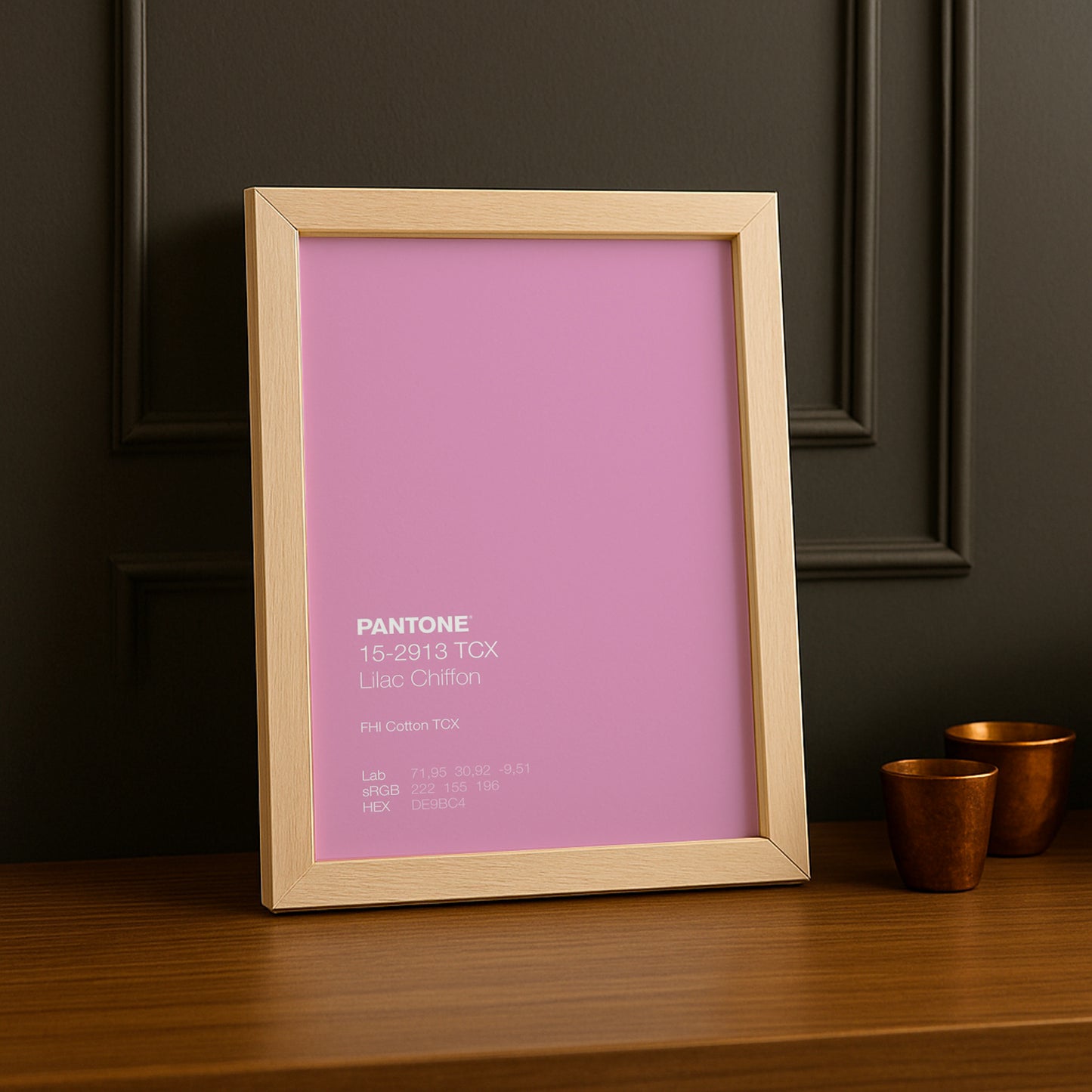 Cadre Photo Pantone - Lilac Chiffon