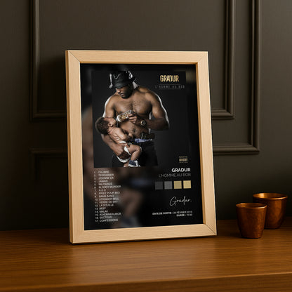 Cadre Photo Album - Gradur L'Homme au Bob