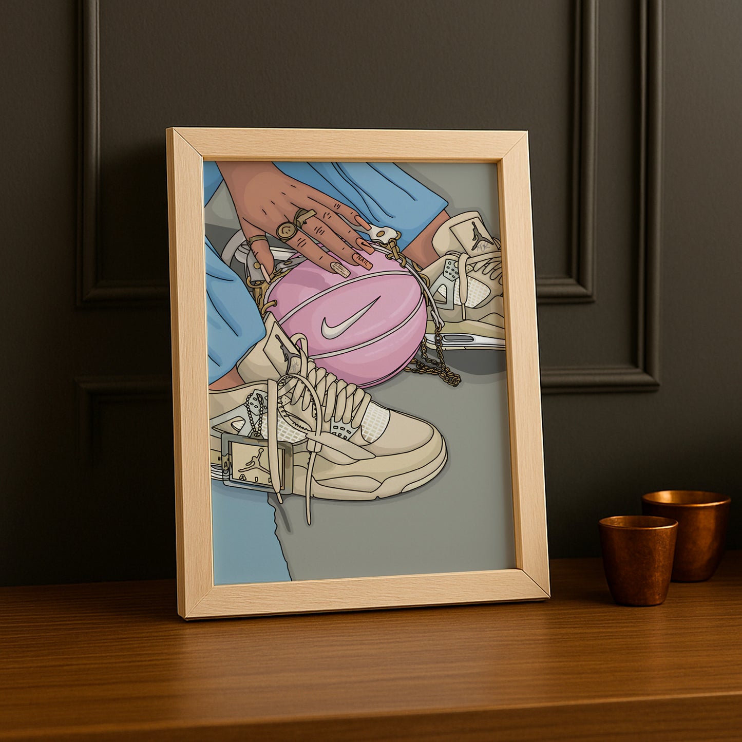Poster Nike Jordan Basketball