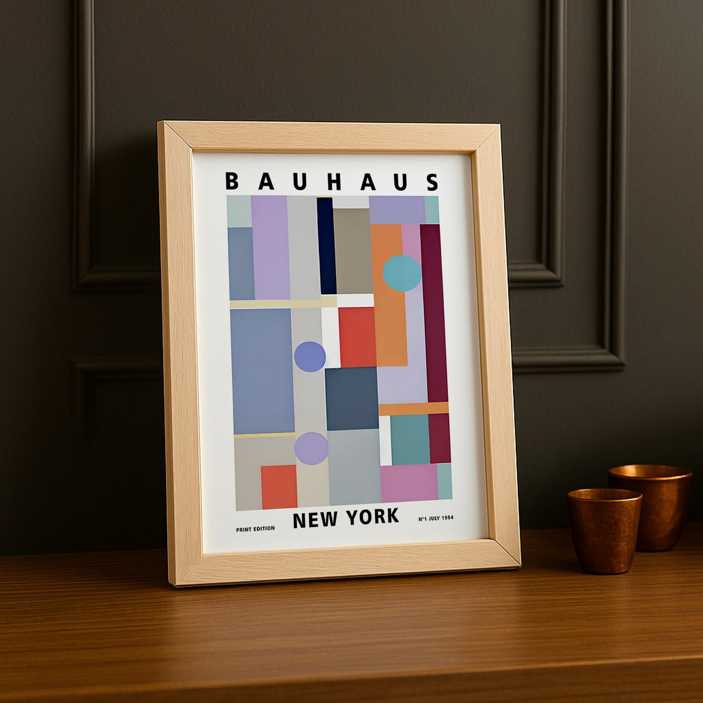 Cadre photo Bauhaus New York