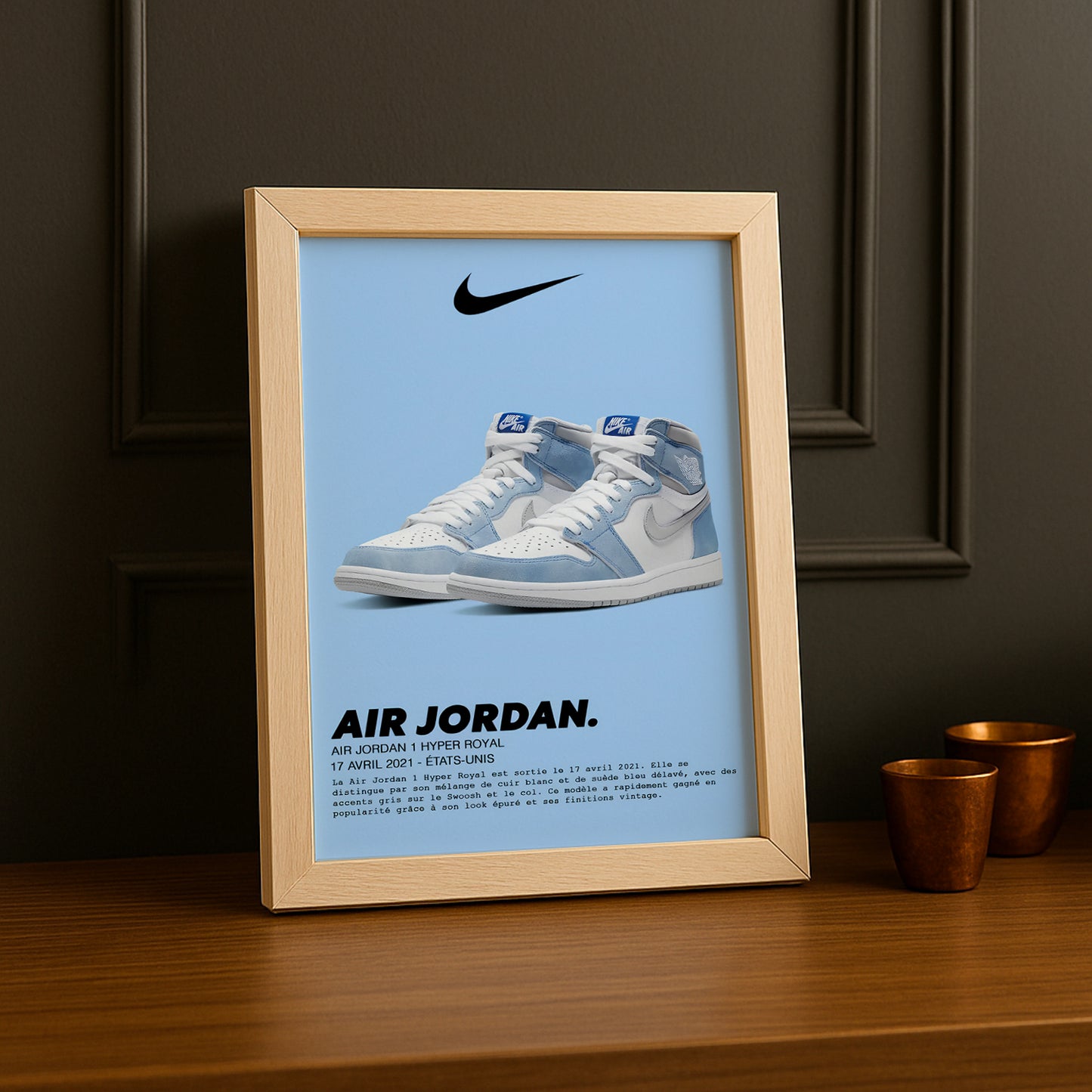 Air Jordan 1 High Hyper Royal Fotorahmen 