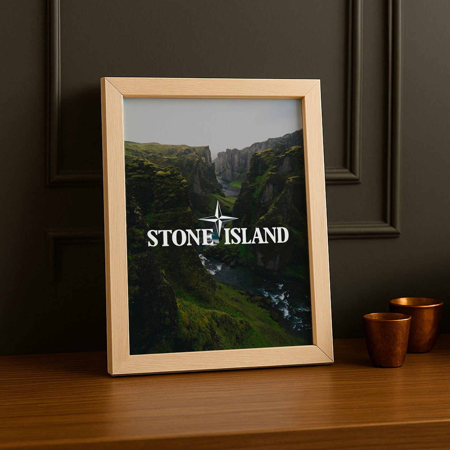 Poster Stone Island - Montagne