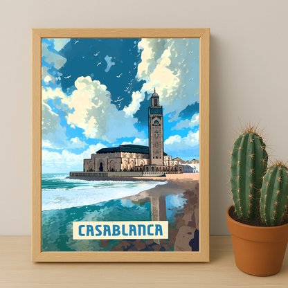Casablanca Maroc - Poster