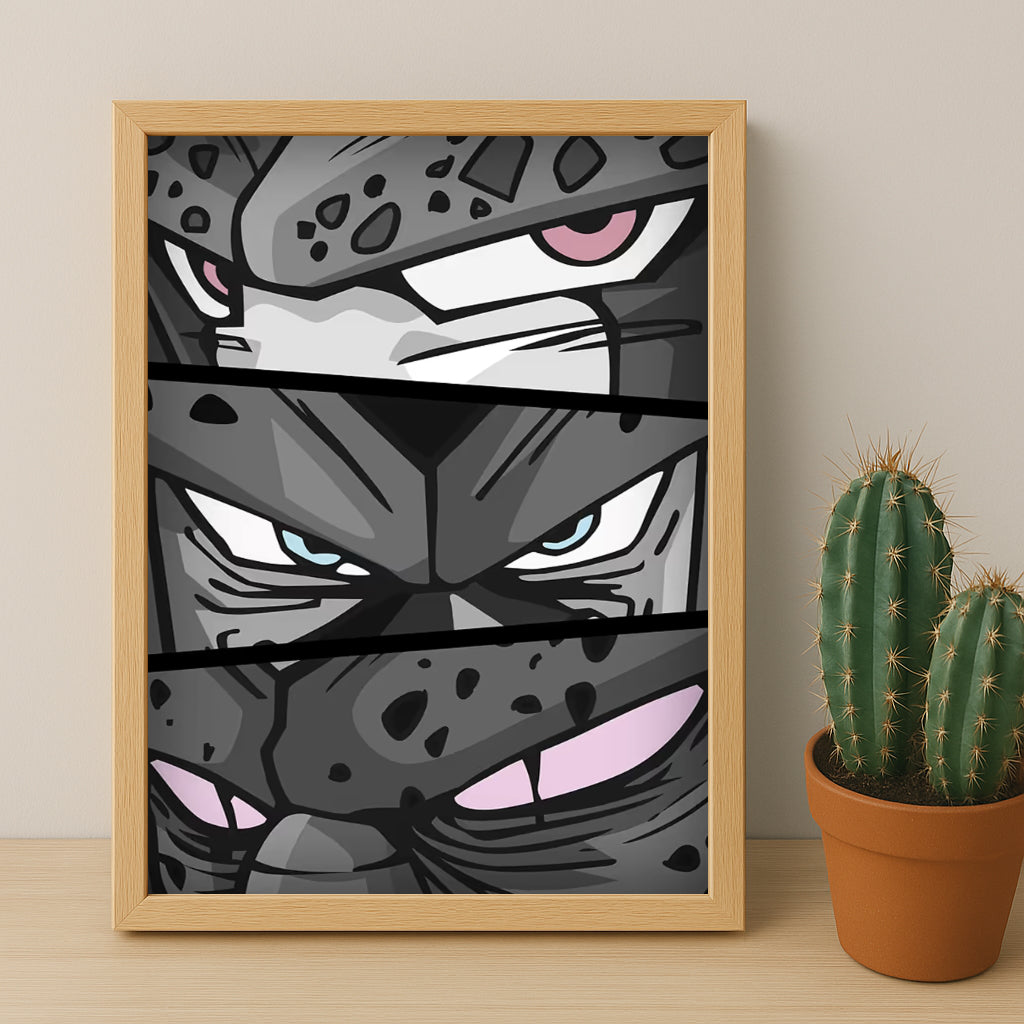 Poster Dragon Ball Z - Eyes Villians