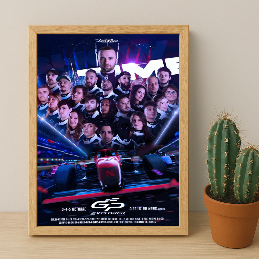 Poster encadrée GP Explorer - The Last Race