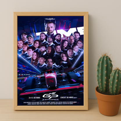 Poster encadrée GP Explorer - The Last Race