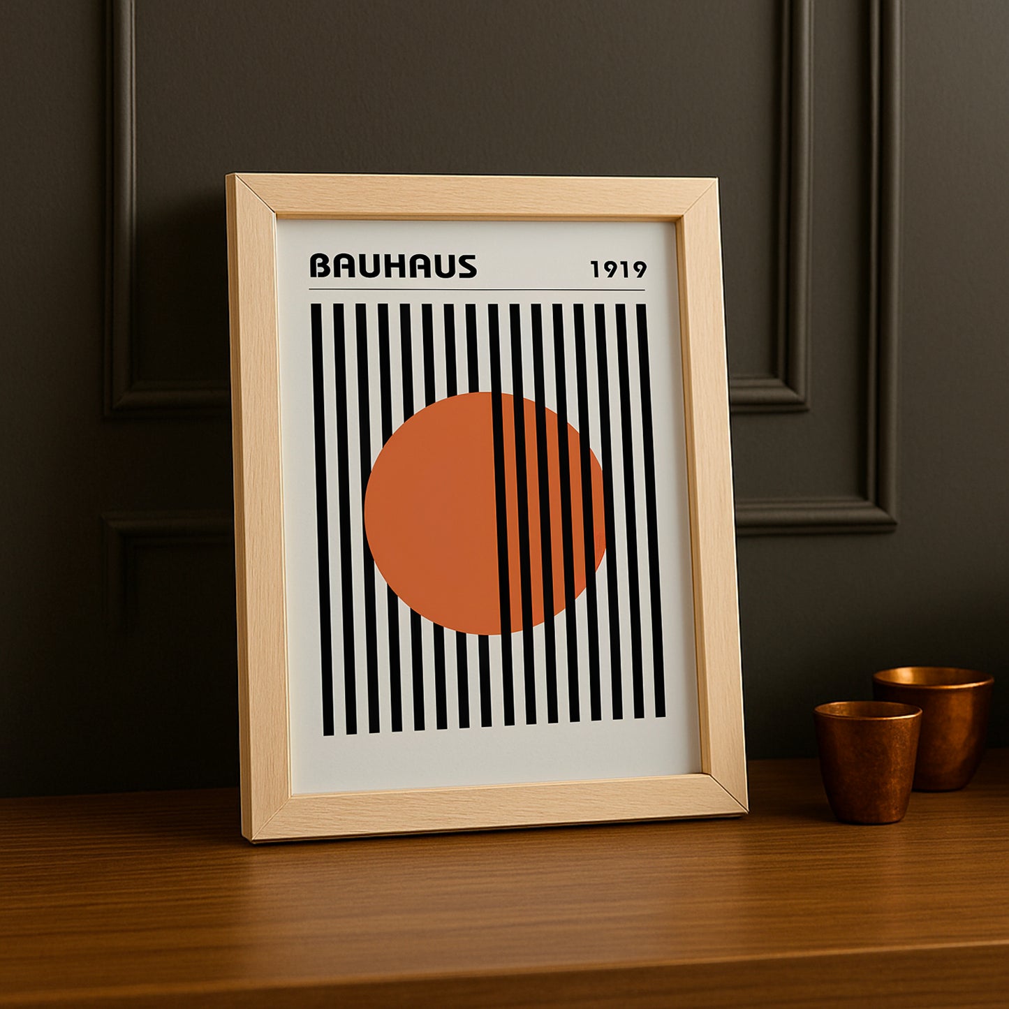 Cadre photo Bauhaus 1919