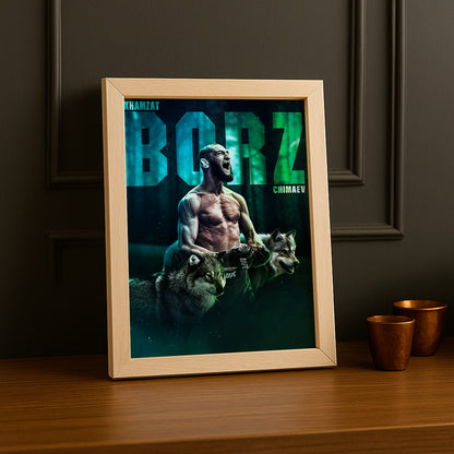 Cadre photo Khamzat Chimaev Borz UFC