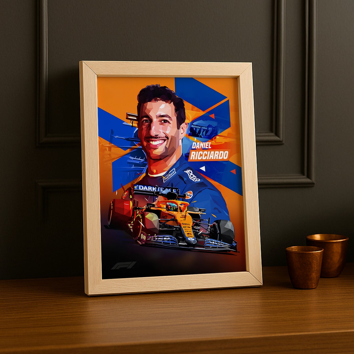 Cadre photo Daniel Ricciardo Formule 1