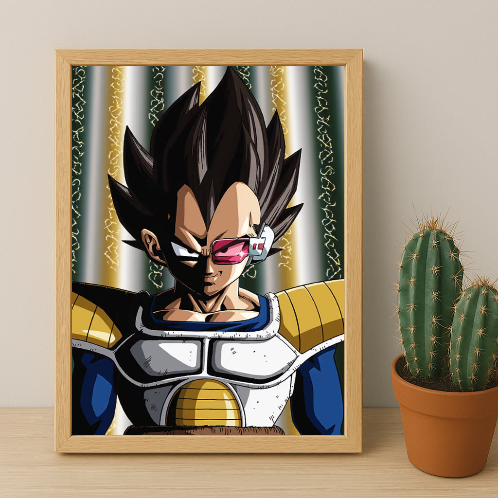 Poster Dragon Ball Z - Vegeta Villain