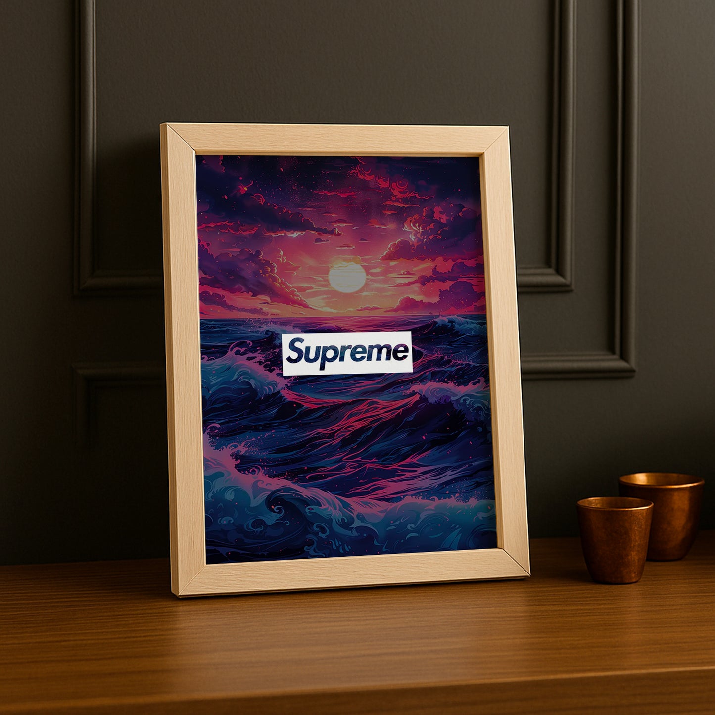 Cadre photo Supreme - Couché du soleil