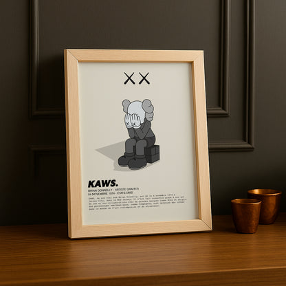 Kaws Companion sitzender Bilderrahmen