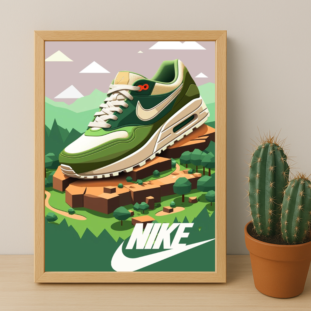 Poster Nike Air Max Green